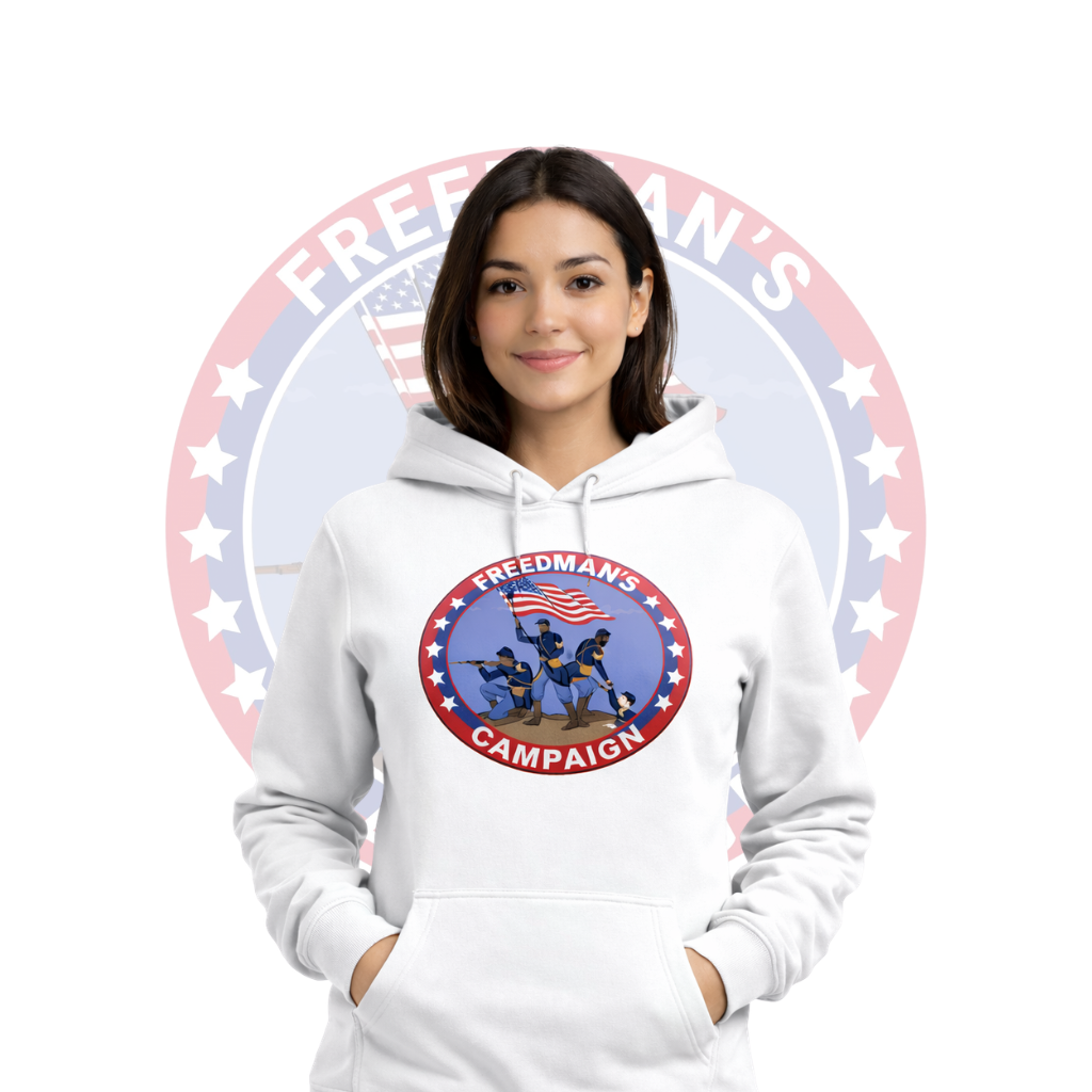Freedman’s Campaign Ladies Hoodie