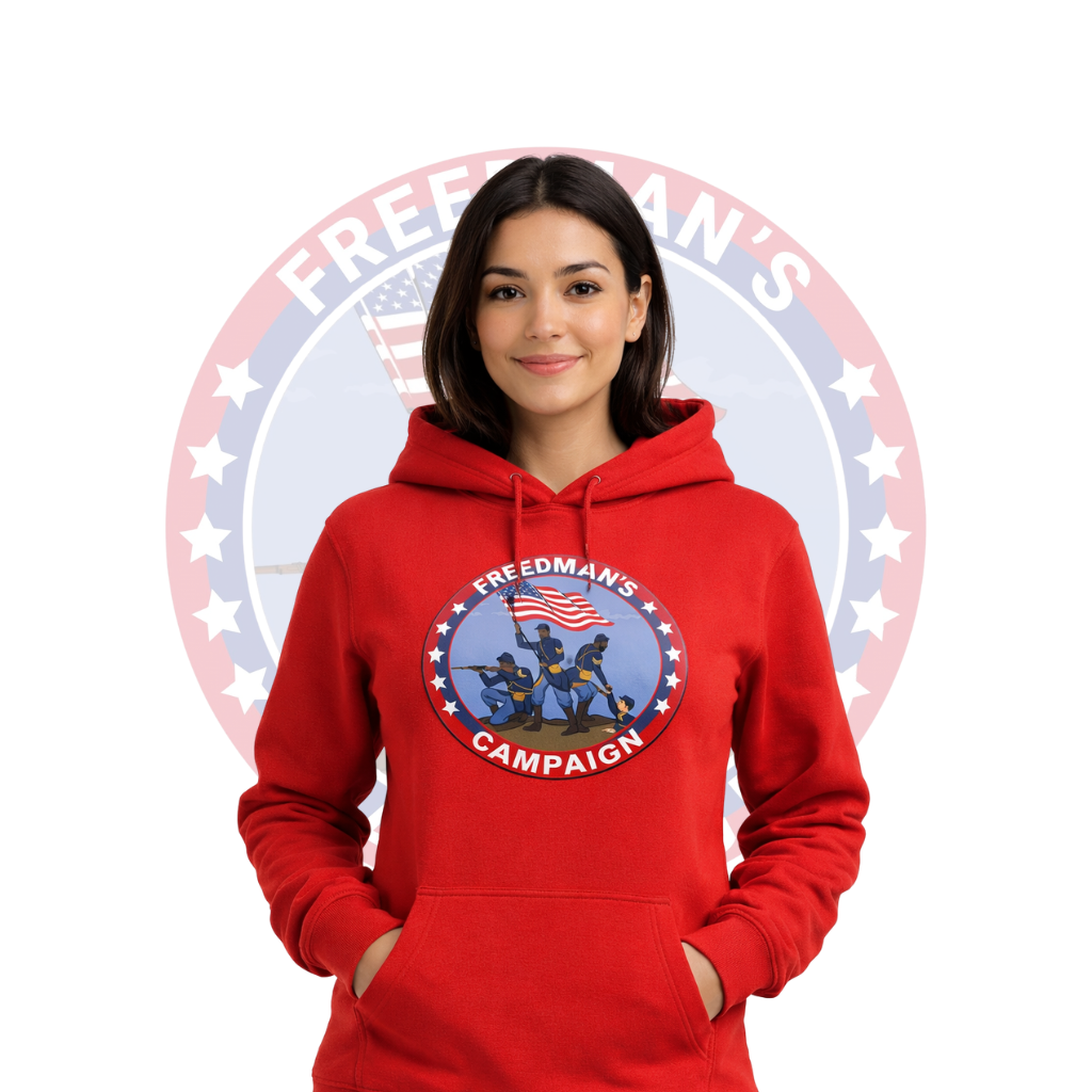 Freedman’s Campaign Ladies Hoodie