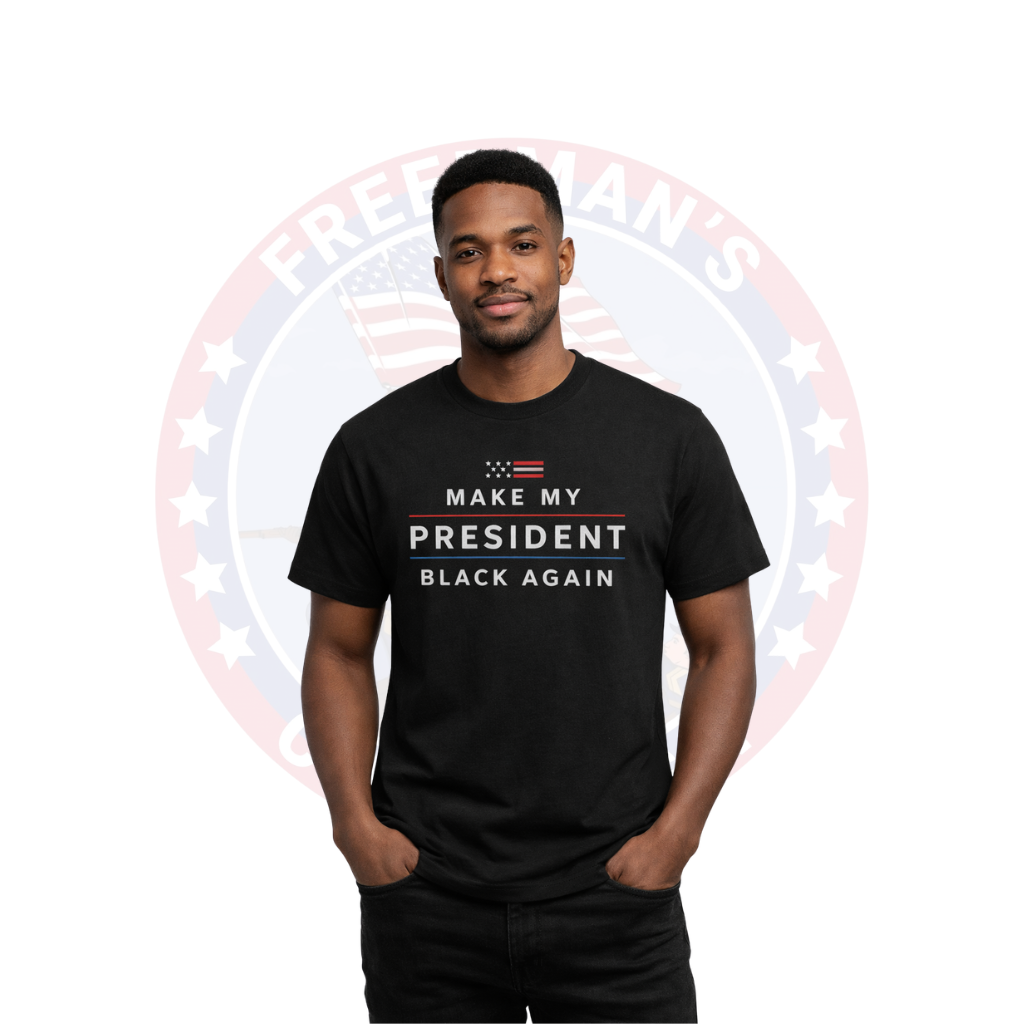 Men's Make My President Black Again Statement Tee