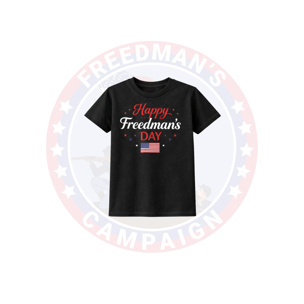 Next Generation Happy Freedman's Day Statement Tee