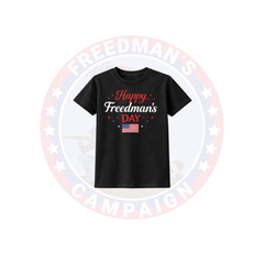 Next Generation Happy Freedman's Day Statement Tee