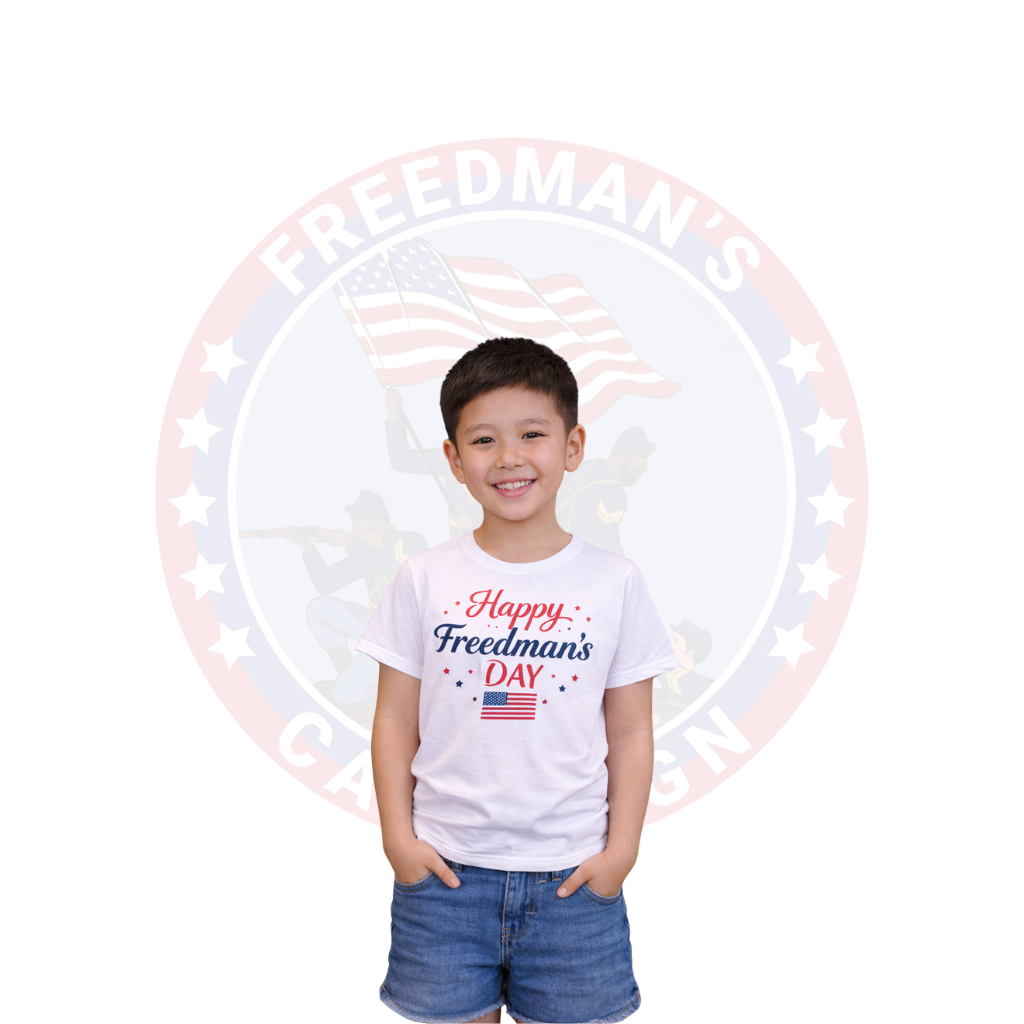 Next Generation Happy Freedman's Day Statement Tee