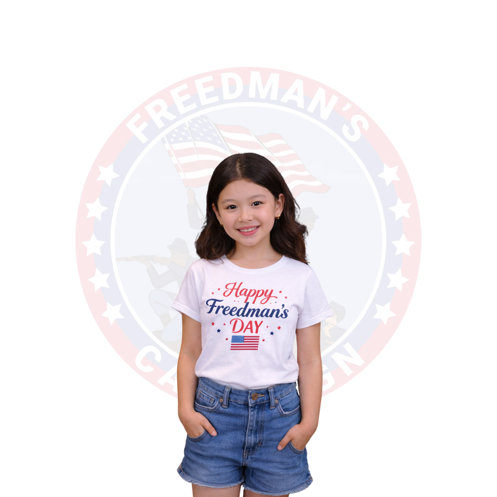 Next Generation Happy Freedman's Day Statement Tee