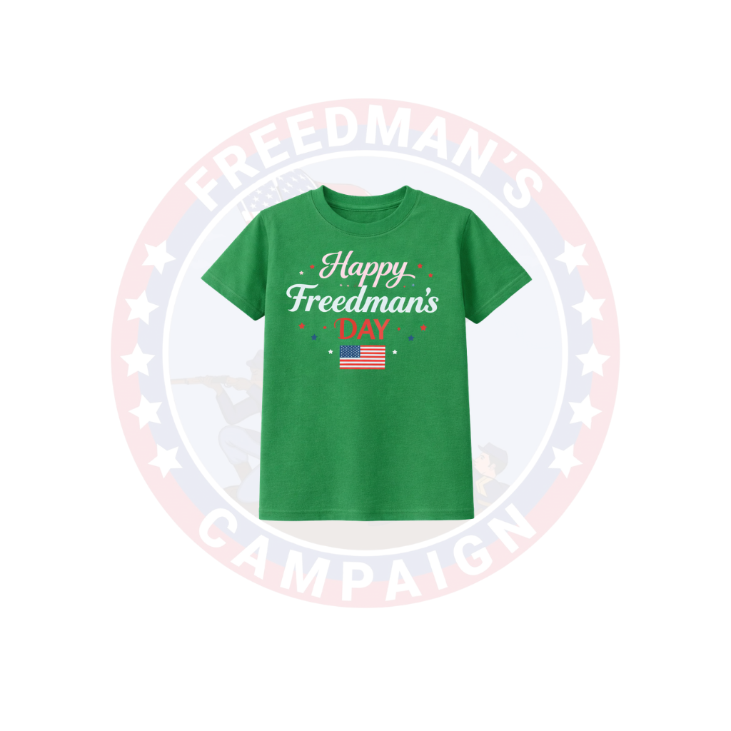 Next Generation Happy Freedman's Day Statement Tee