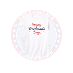 Women's Happy Freedman's Day Slim-Fit Tee