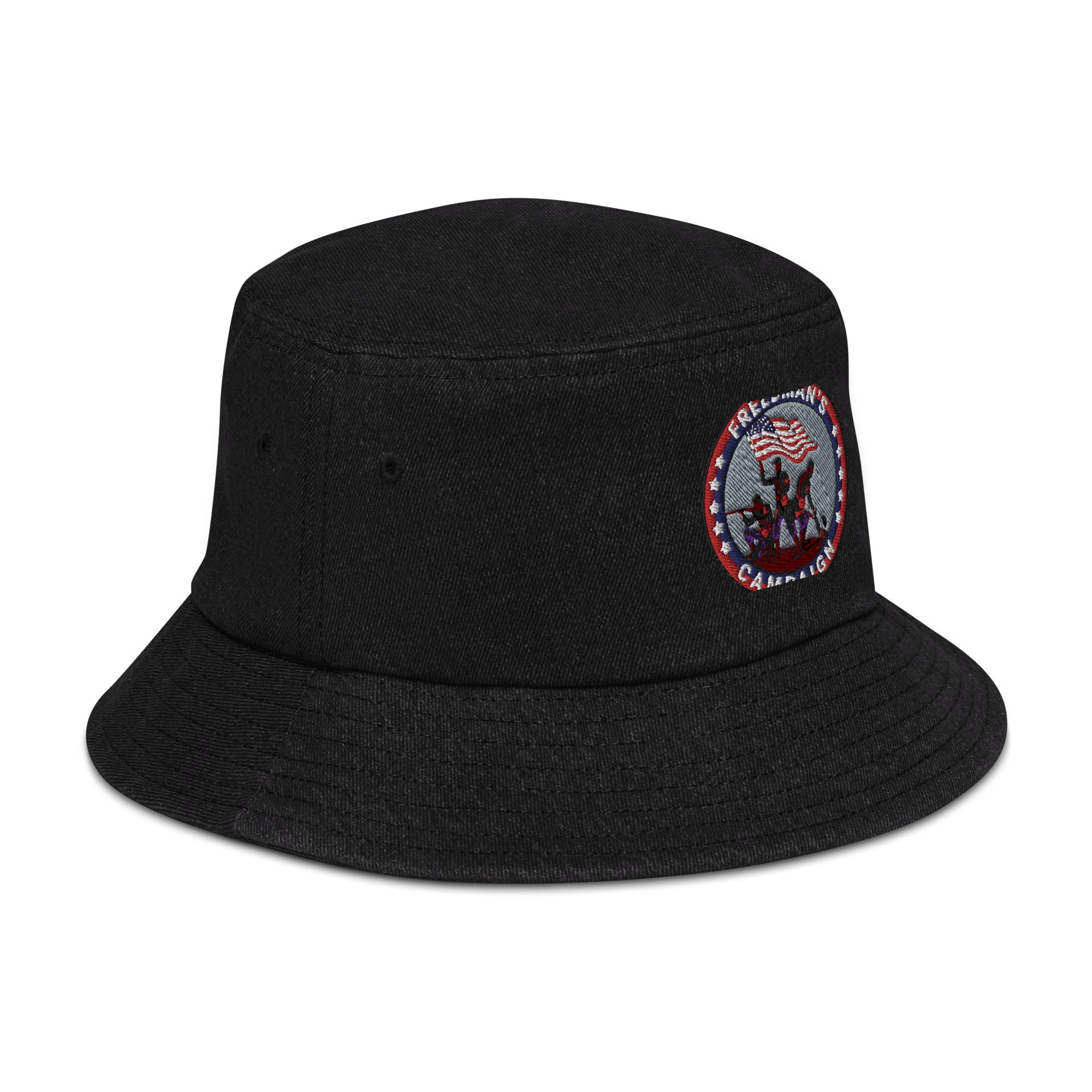 Denim bucket hat