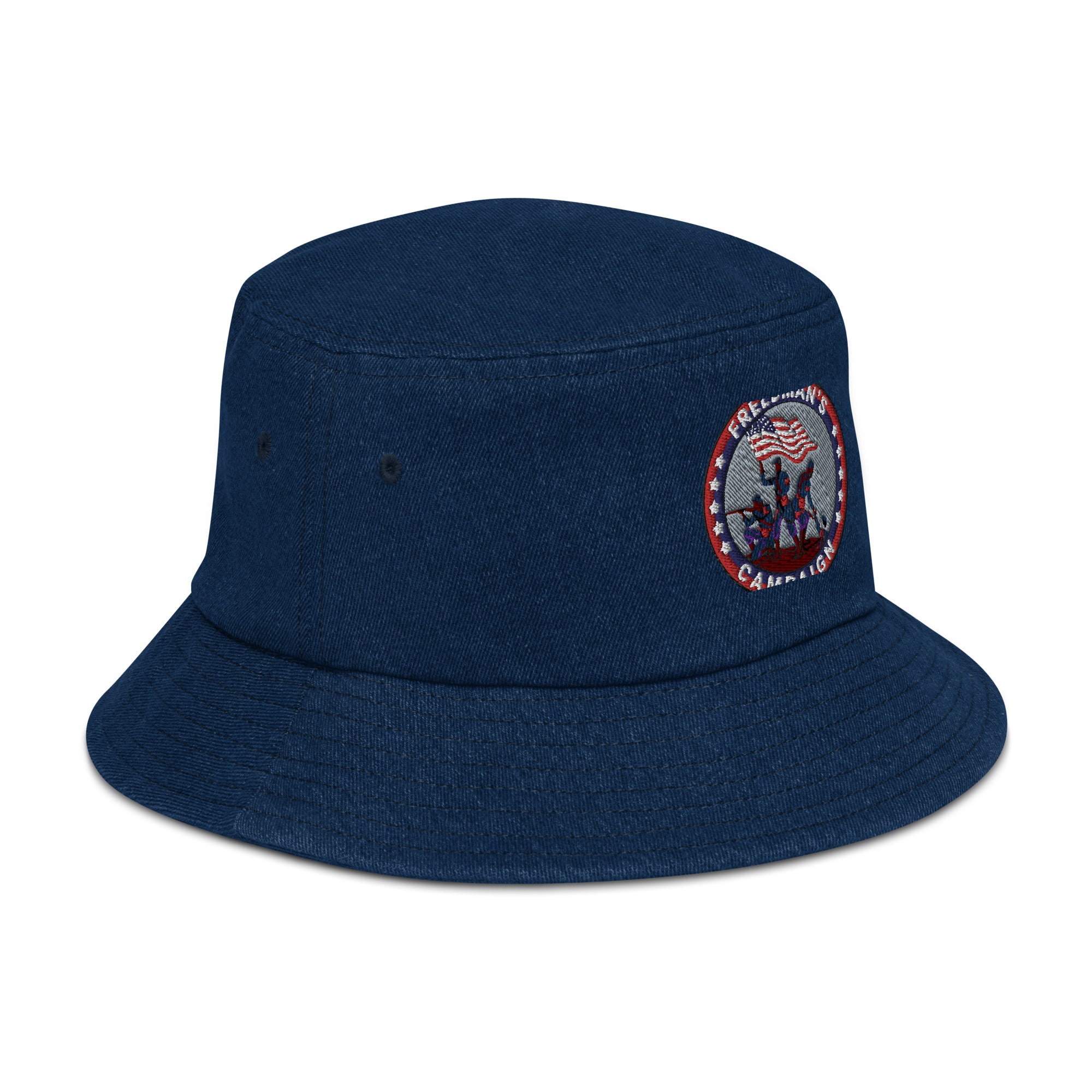 Denim bucket hat