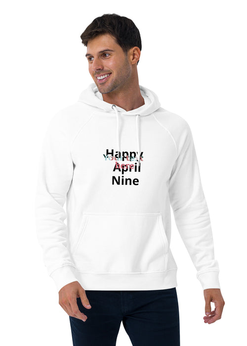 Unisex eco raglan hoodie