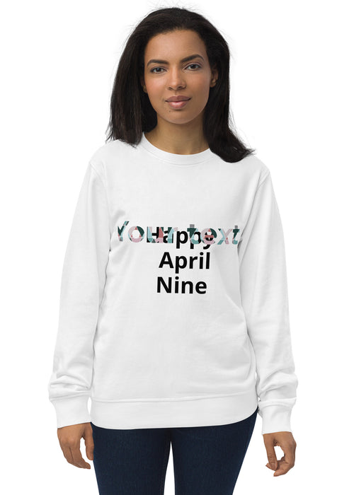 Unisex organic sweatshirt